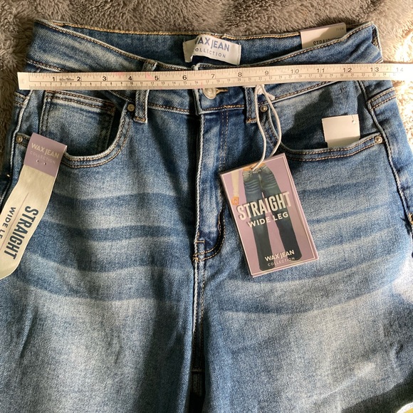 Wax Jeans Straight Leg Size 7/28 - Picture 8 of 10